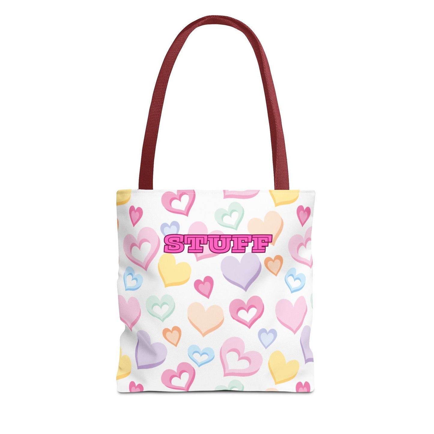 Conversation Hearts Tote Bag - The Eggy's store