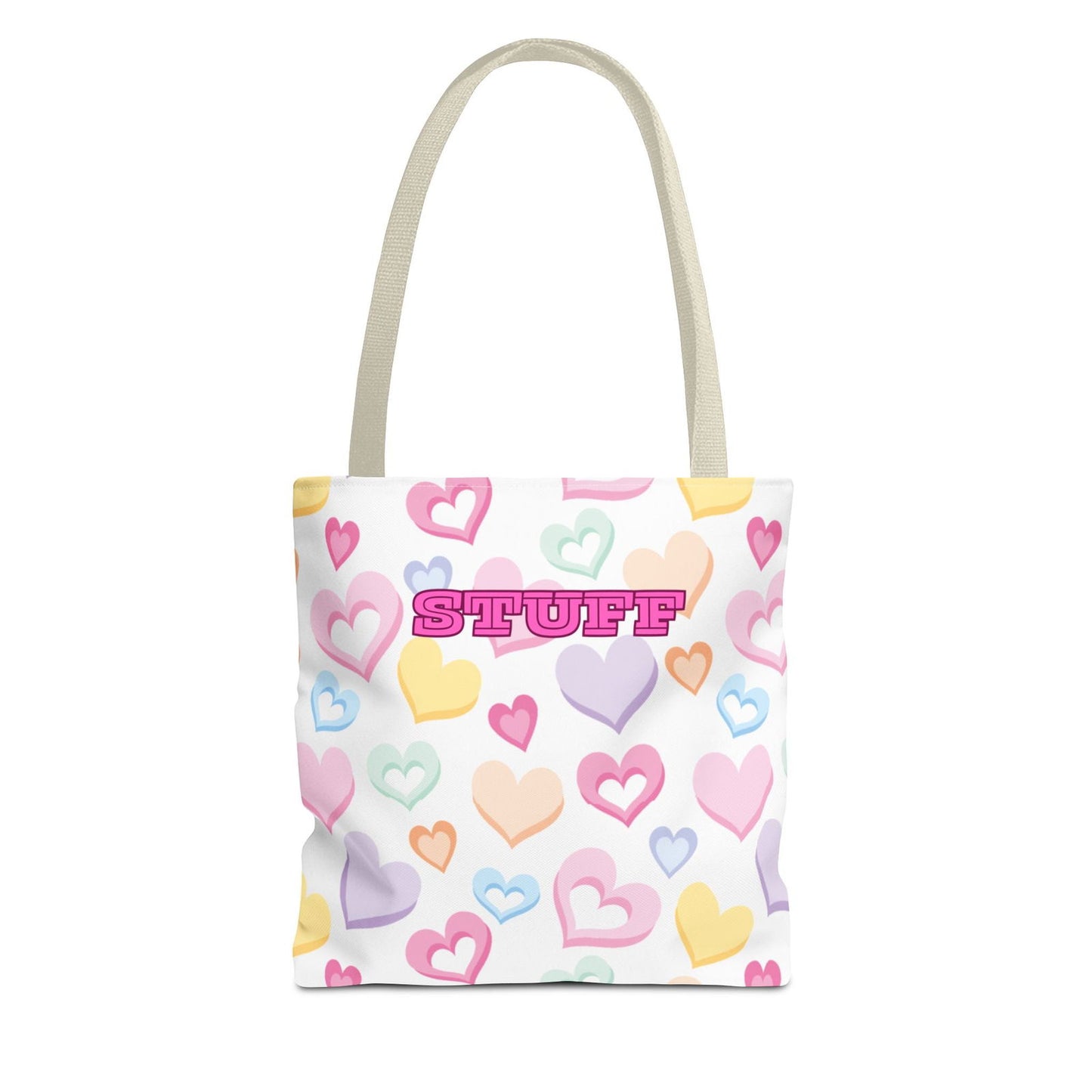 Conversation Hearts Tote Bag - The Eggy's store