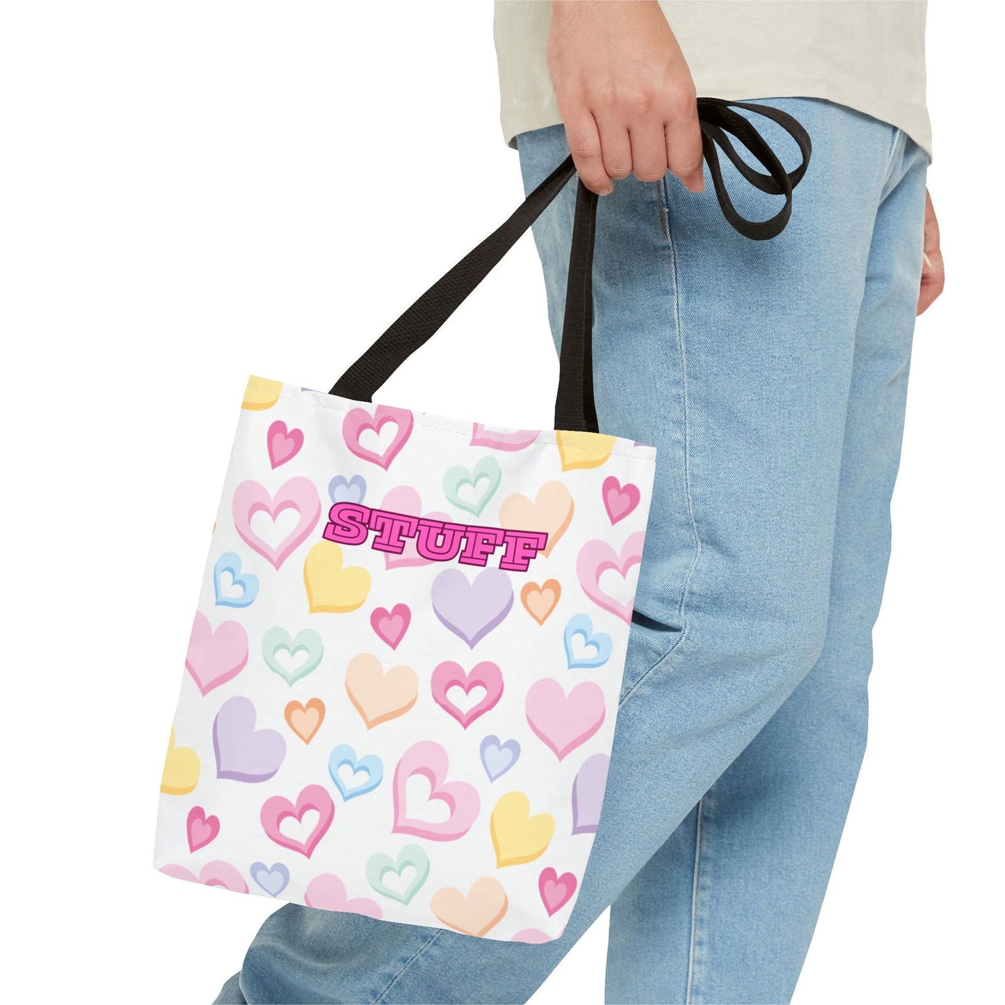 Conversation Hearts Tote Bag - The Eggy's store