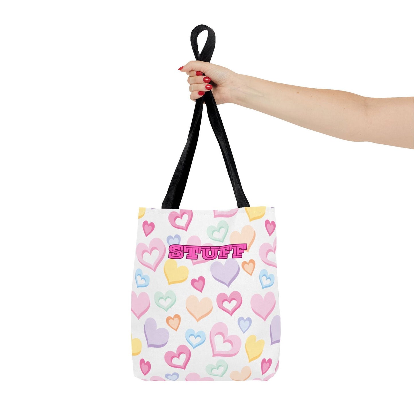 Conversation Hearts Tote Bag - The Eggy's store