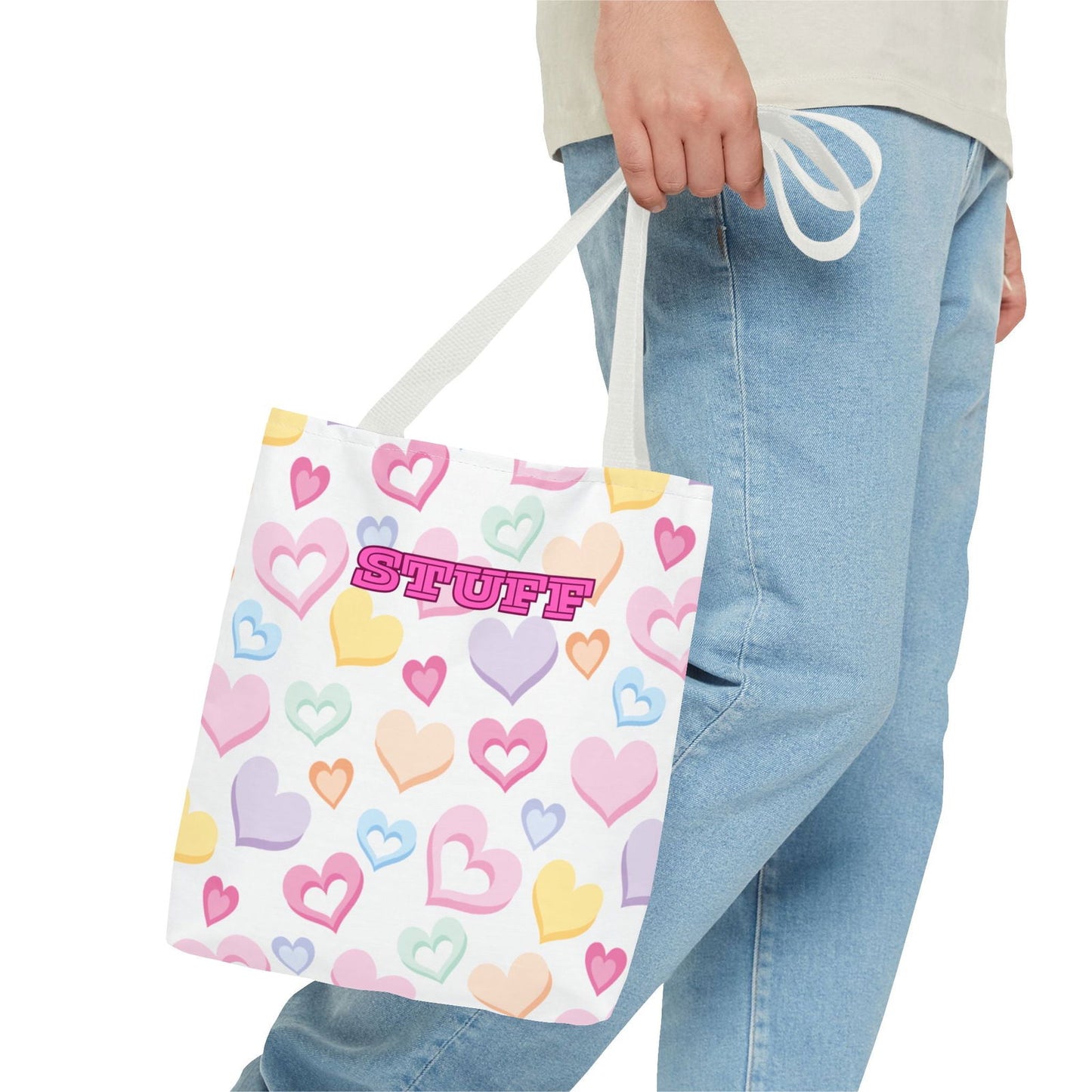 Conversation Hearts Tote Bag - The Eggy's store