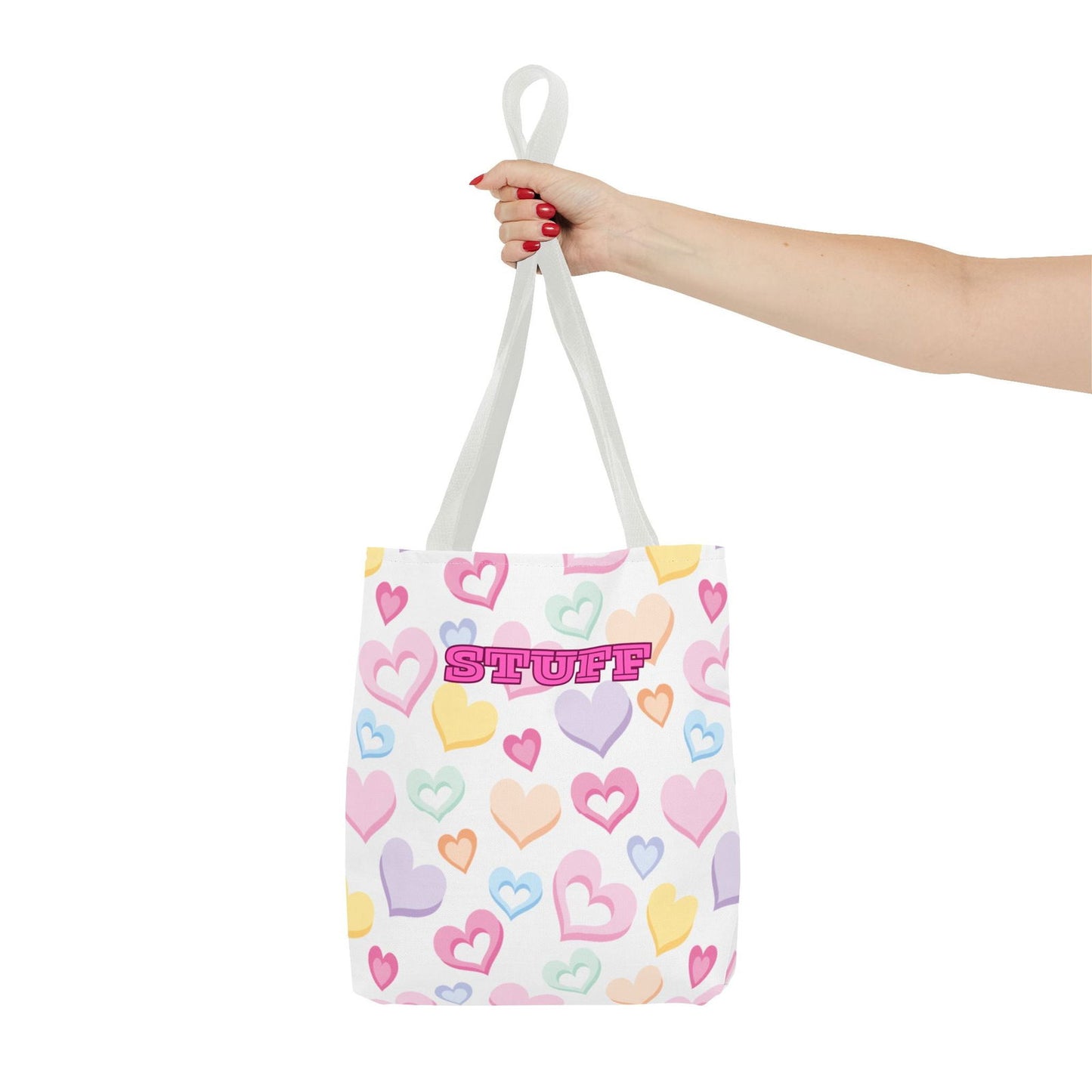 Conversation Hearts Tote Bag - The Eggy's store