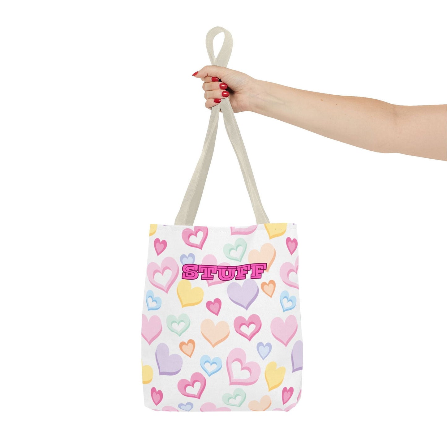 Conversation Hearts Tote Bag - The Eggy's store