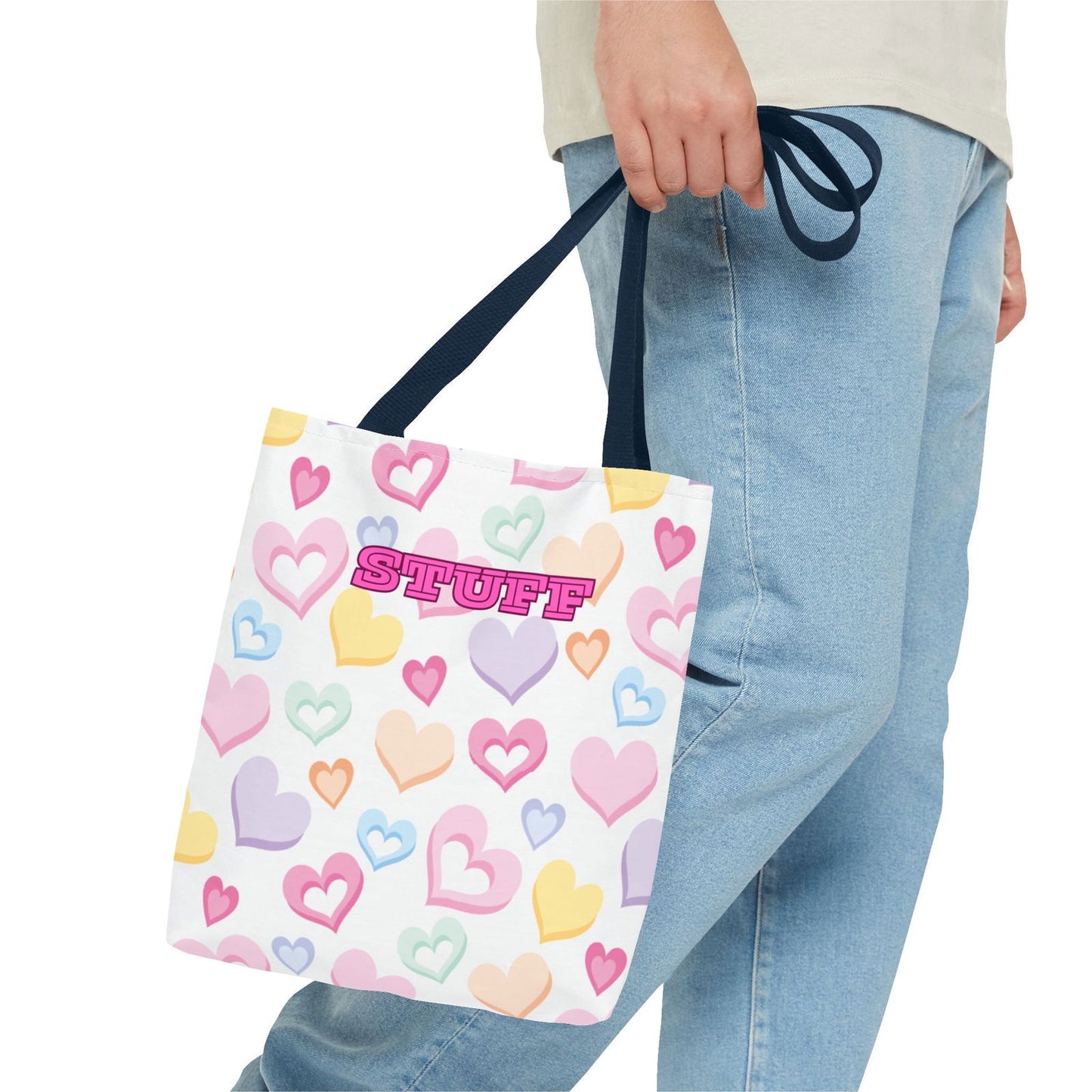 Conversation Hearts Tote Bag - The Eggy's store