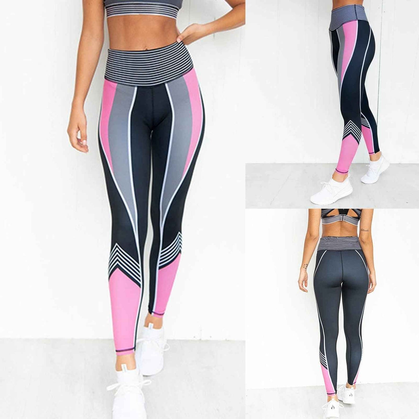 Sexy Women Leggings Casual Compression Fitness Gym Legging Ladies Workout High Waist Long Leggings Trousers Pantalones de mujer