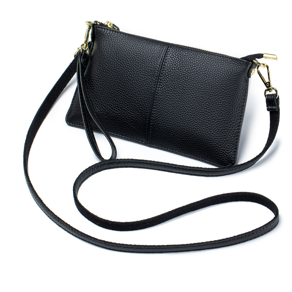 Leather One-Shoulder Clutch for Women - All-Match Leather Handbag - The Eggy's store