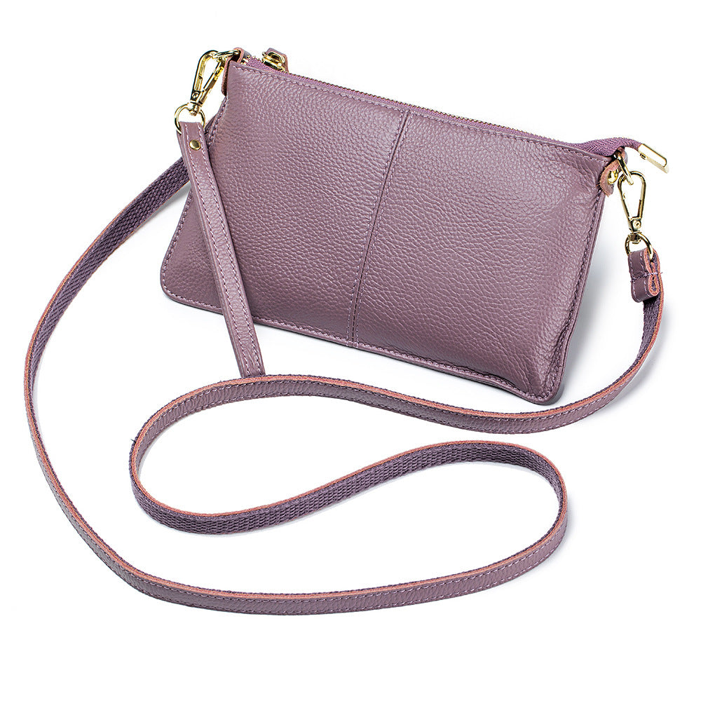 Leather One-Shoulder Clutch for Women - All-Match Leather Handbag - The Eggy's store