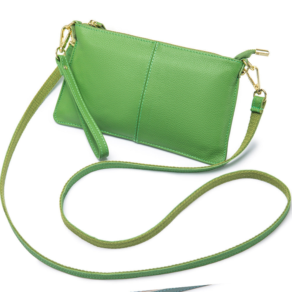 Leather One-Shoulder Clutch for Women - All-Match Leather Handbag - The Eggy's store
