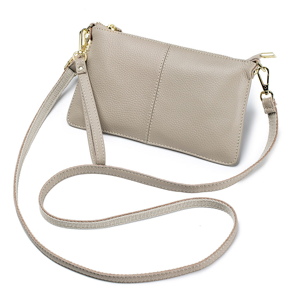 Leather One-Shoulder Clutch for Women - All-Match Leather Handbag - The Eggy's store