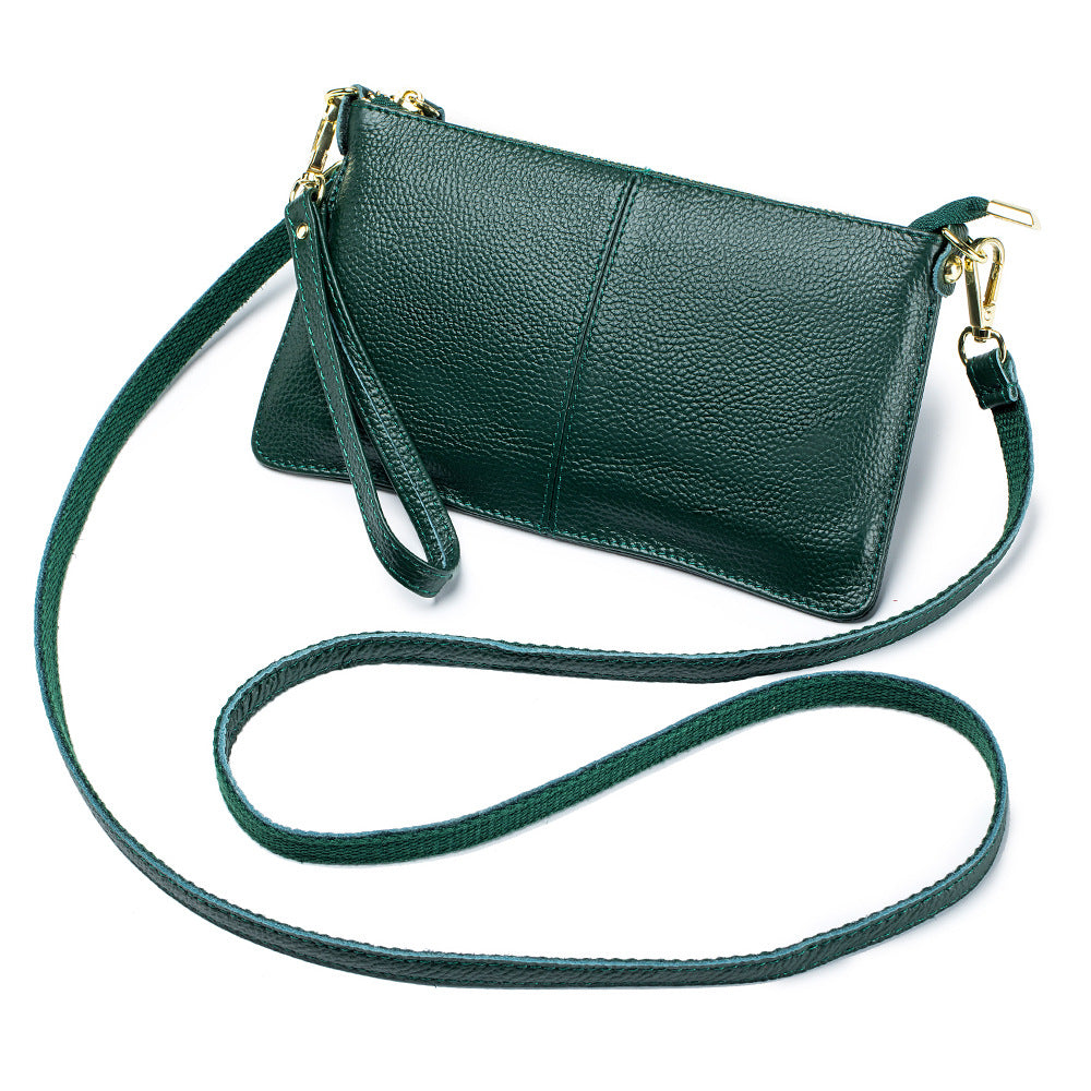 Leather One-Shoulder Clutch for Women - All-Match Leather Handbag - The Eggy's store