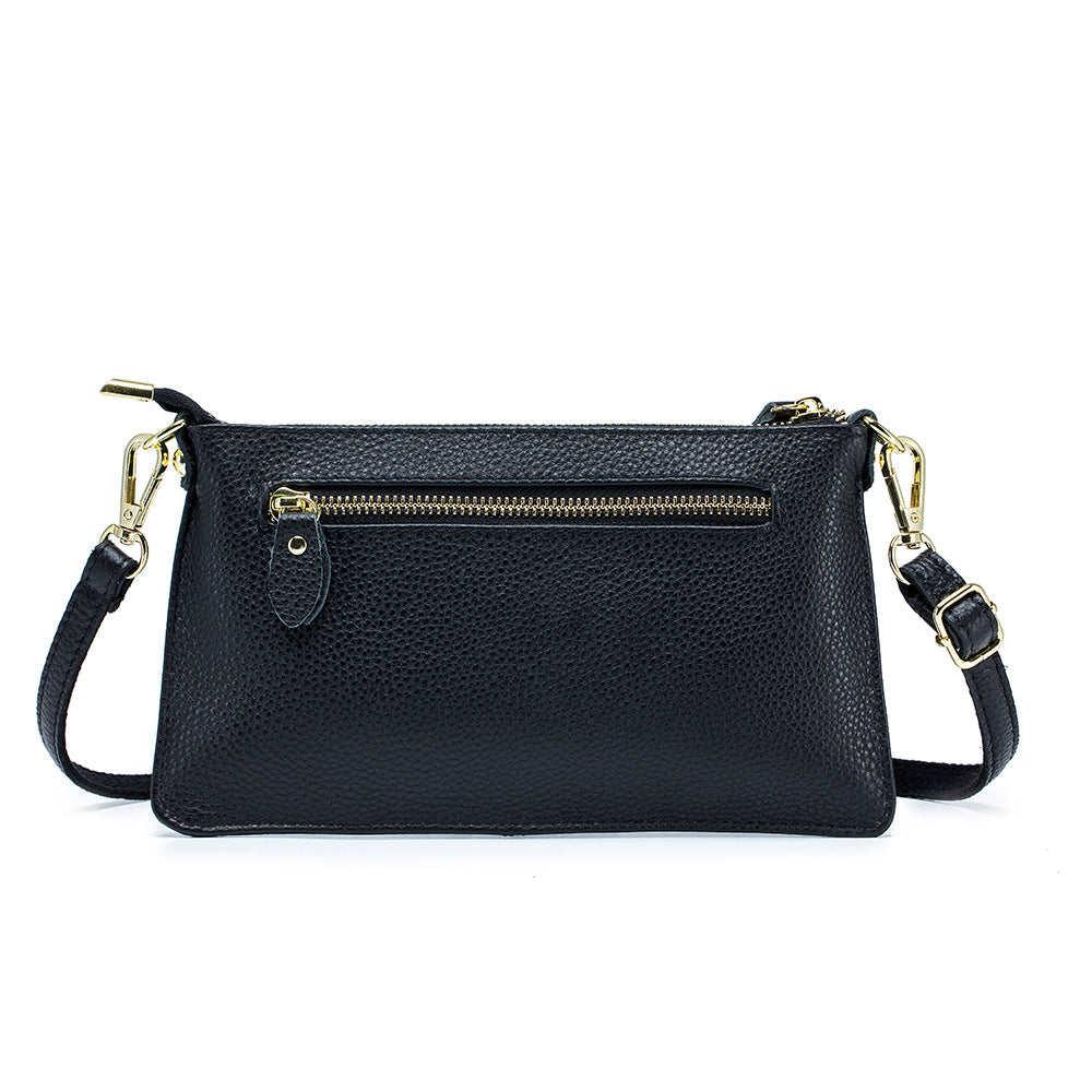 Leather One-Shoulder Clutch for Women - All-Match Leather Handbag - The Eggy's store