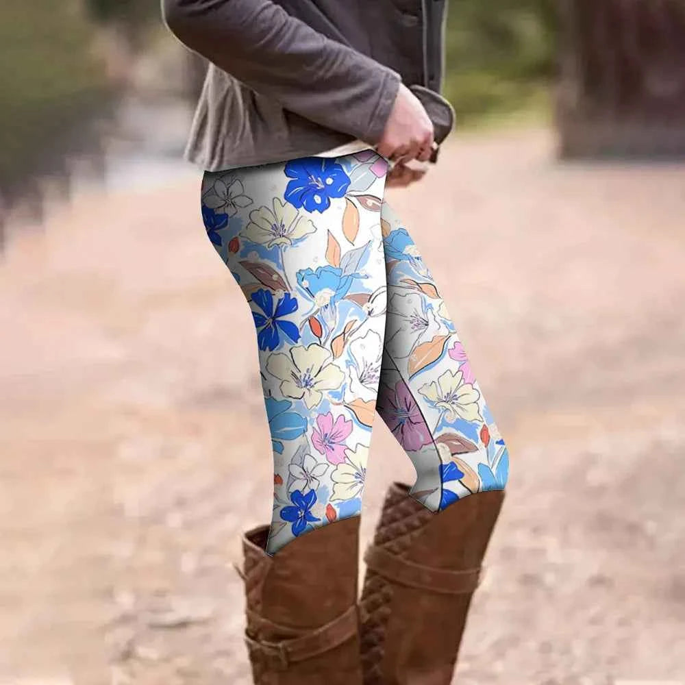 Floral Legging Yoga Pants