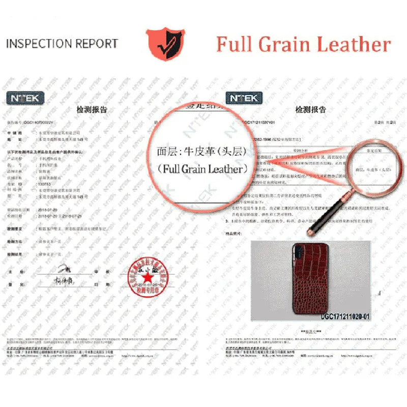 Genuine Leather iPhone Case for Apple iPhone 14 13 12 11 Pro Max Mini X XR XS 6S 7 8 SE 2020 Back Cover - The Eggy's store