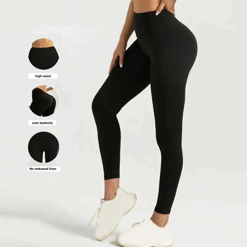 ElevateFit High-Waist Shaping Yoga Leggings