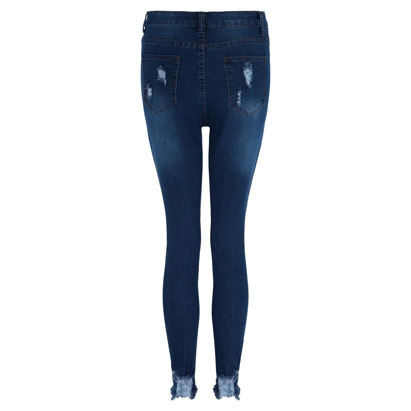 Women's Skinny Ripped Jeans - Slim Denim Pants for Women - The Eggy's store
