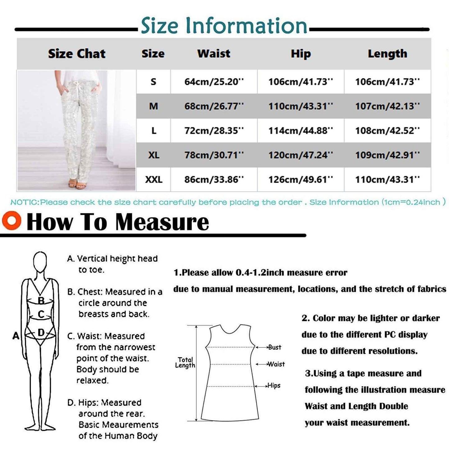 Cargo Pants Streetwear Women Loose Lace Cotton Solid Cropped Elastic Waist Trousers Women's Casual Pants