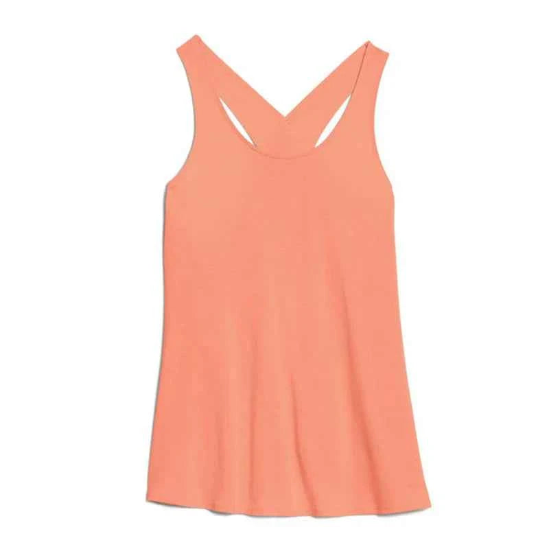 Women's Solid Wrap Back Sports Tank Top