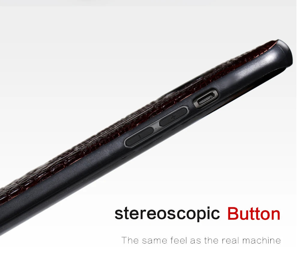 Genuine Leather iPhone Case for Apple iPhone 14 13 12 11 Pro Max Mini X XR XS 6S 7 8 SE 2020 Back Cover - The Eggy's store