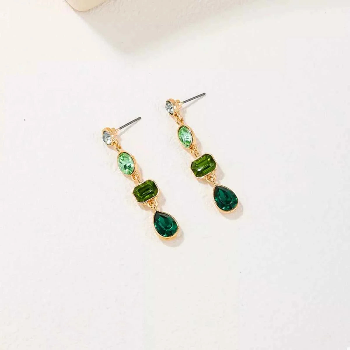 18K Gold-Plated Drop Earrings