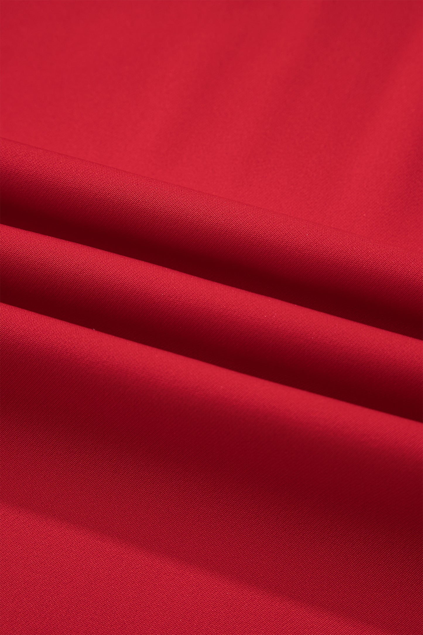 Pleated Pull-On High Waist Straight Leg Pants