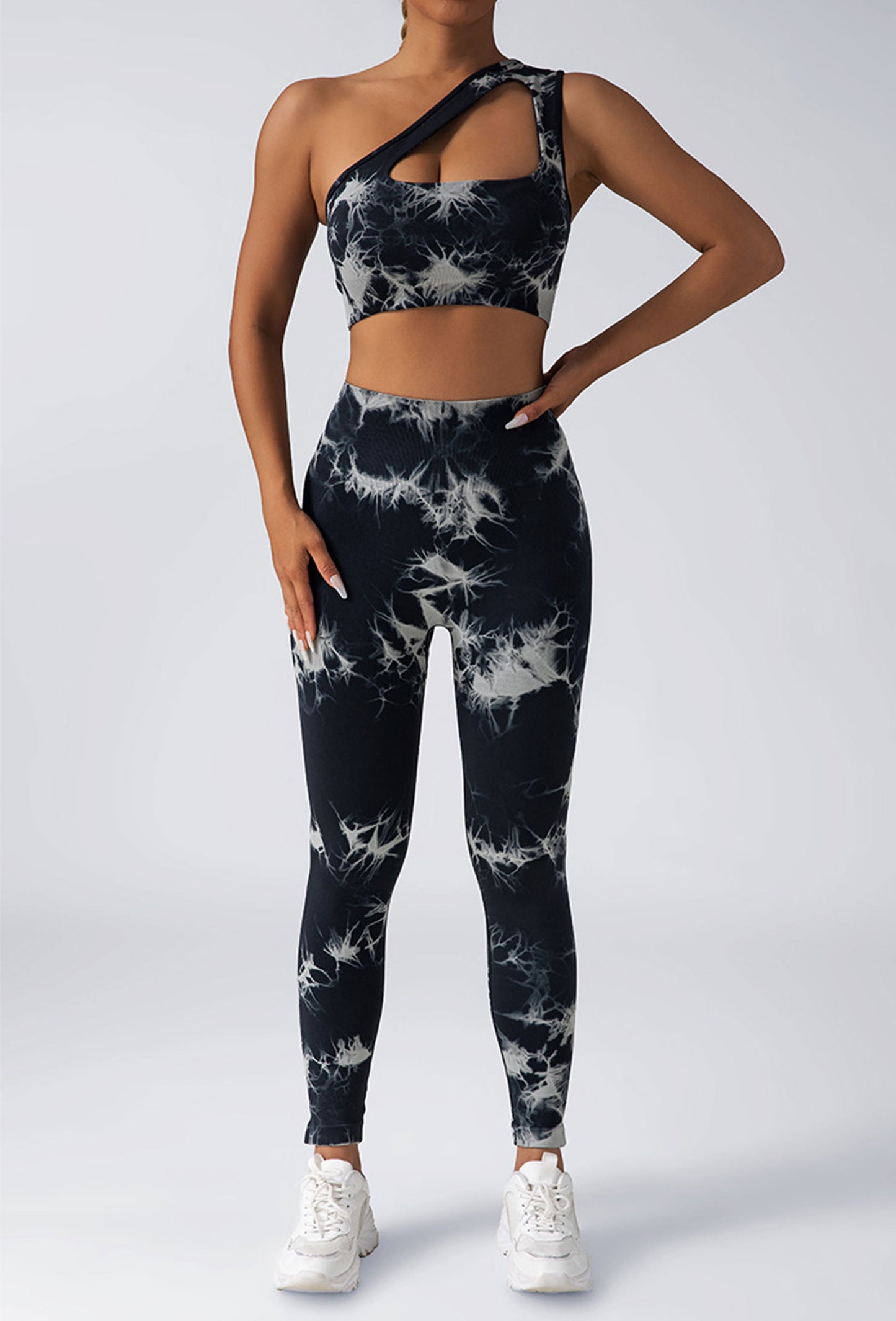 Women Scrunch Workout Leggings Butt Lifting High Waisted Yoga Pants - Seamless Tie Dye Booty Gym Tights - The Eggy's store