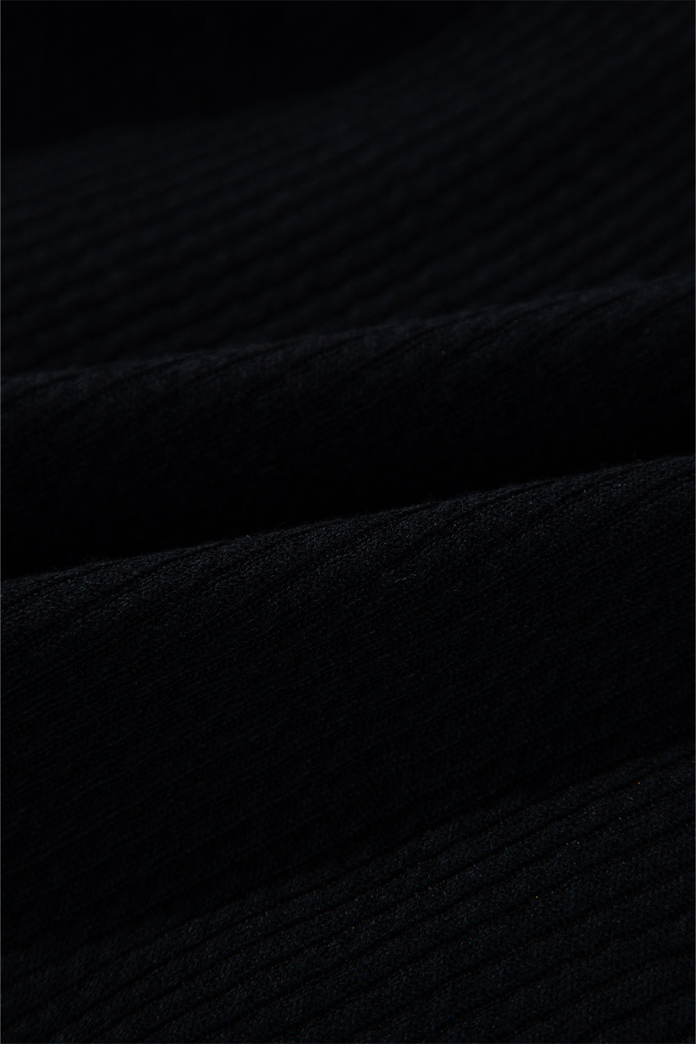 Solid Corduroy Button-Up Long Sleeve Jacket