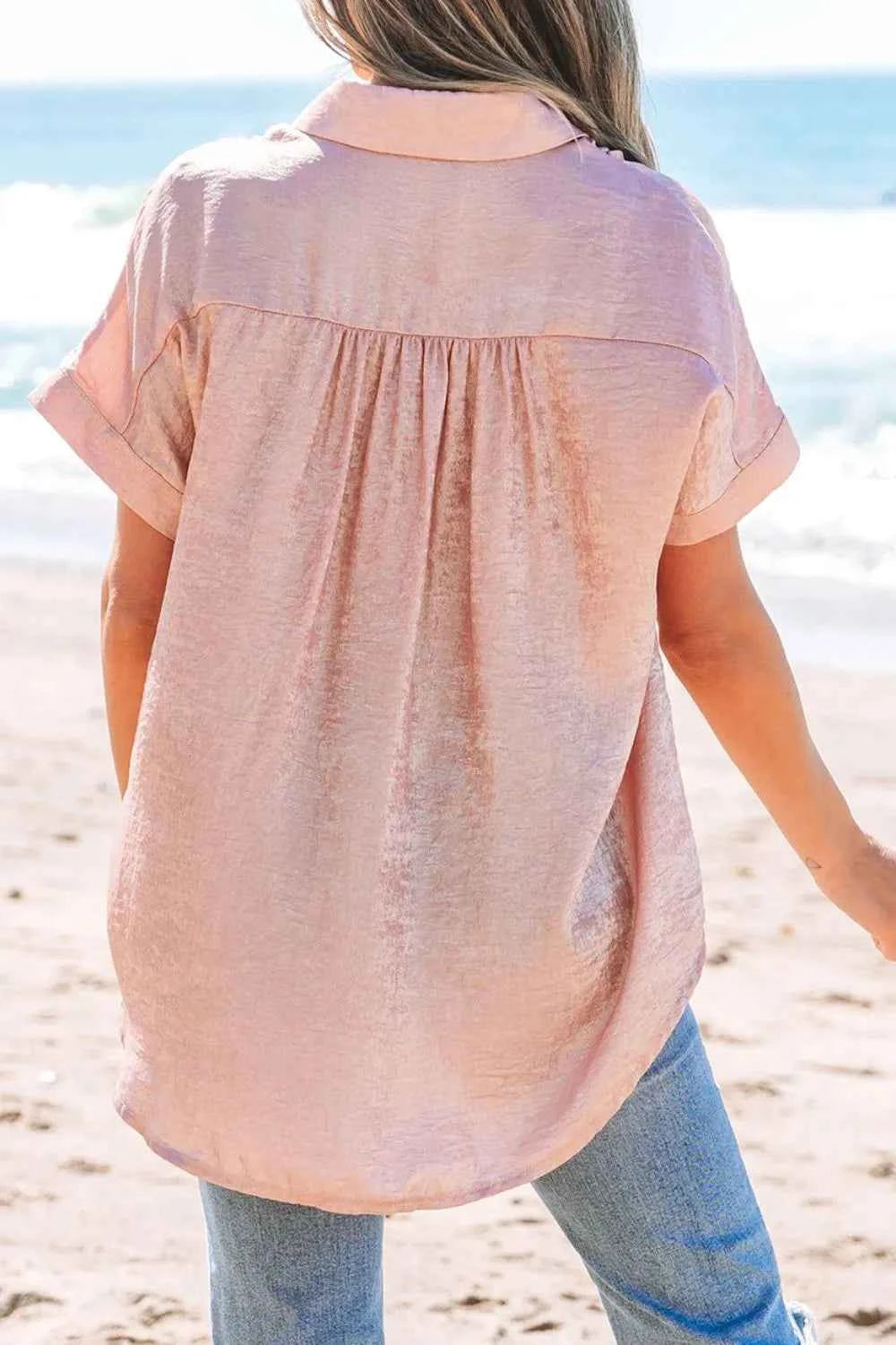 Button Down Short Sleeve Shirt