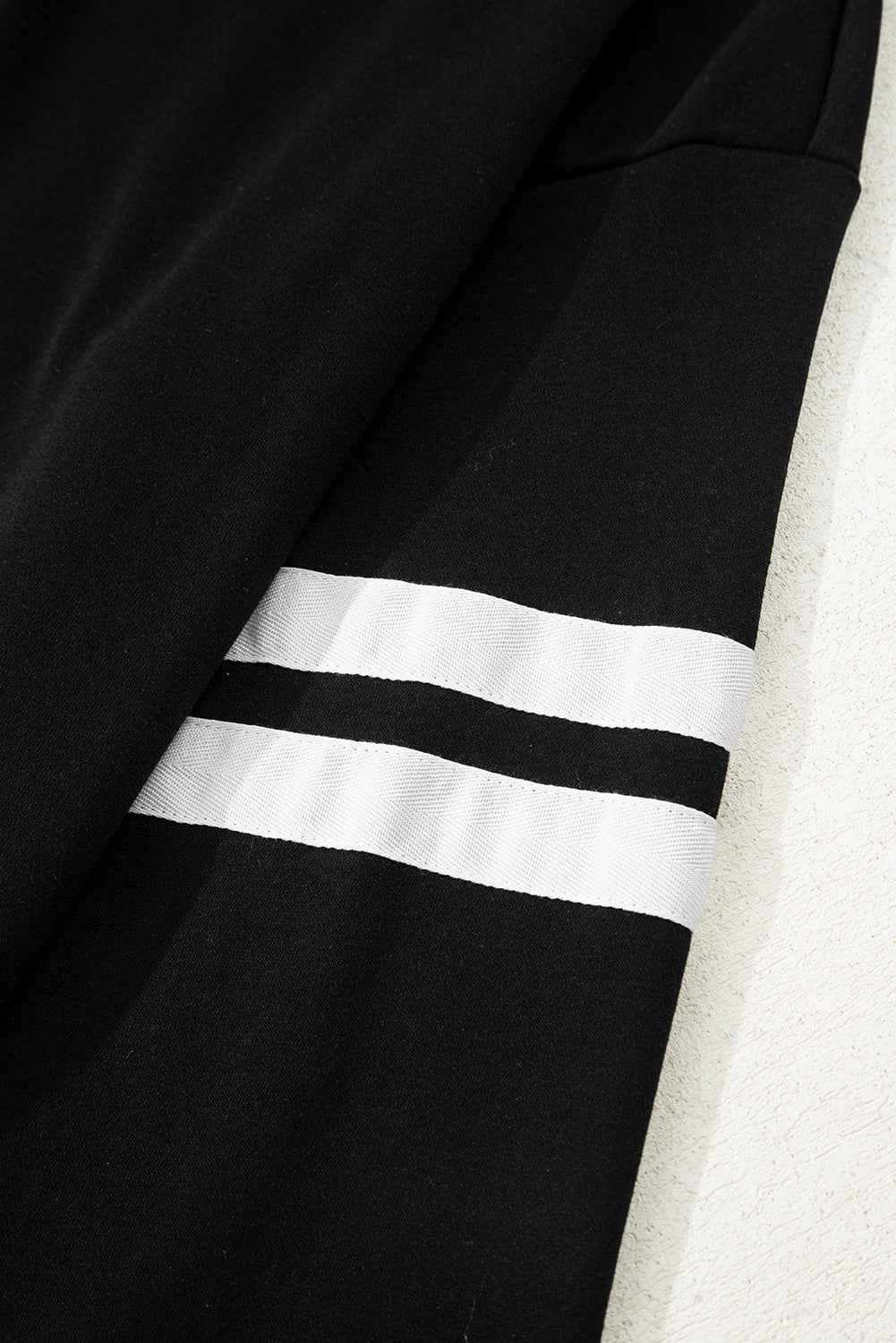 Varsity Stripe Sweatshirt and Short Set