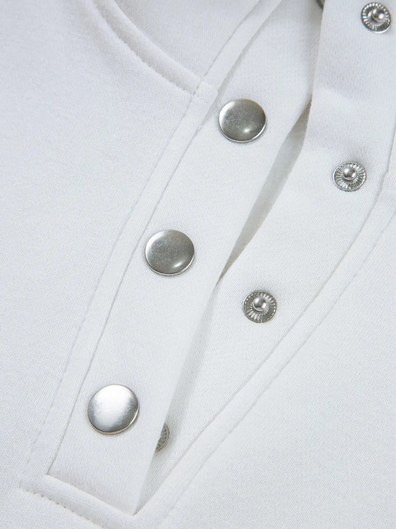 Colorblock Patchwork Half Button Women's Sweatshirt