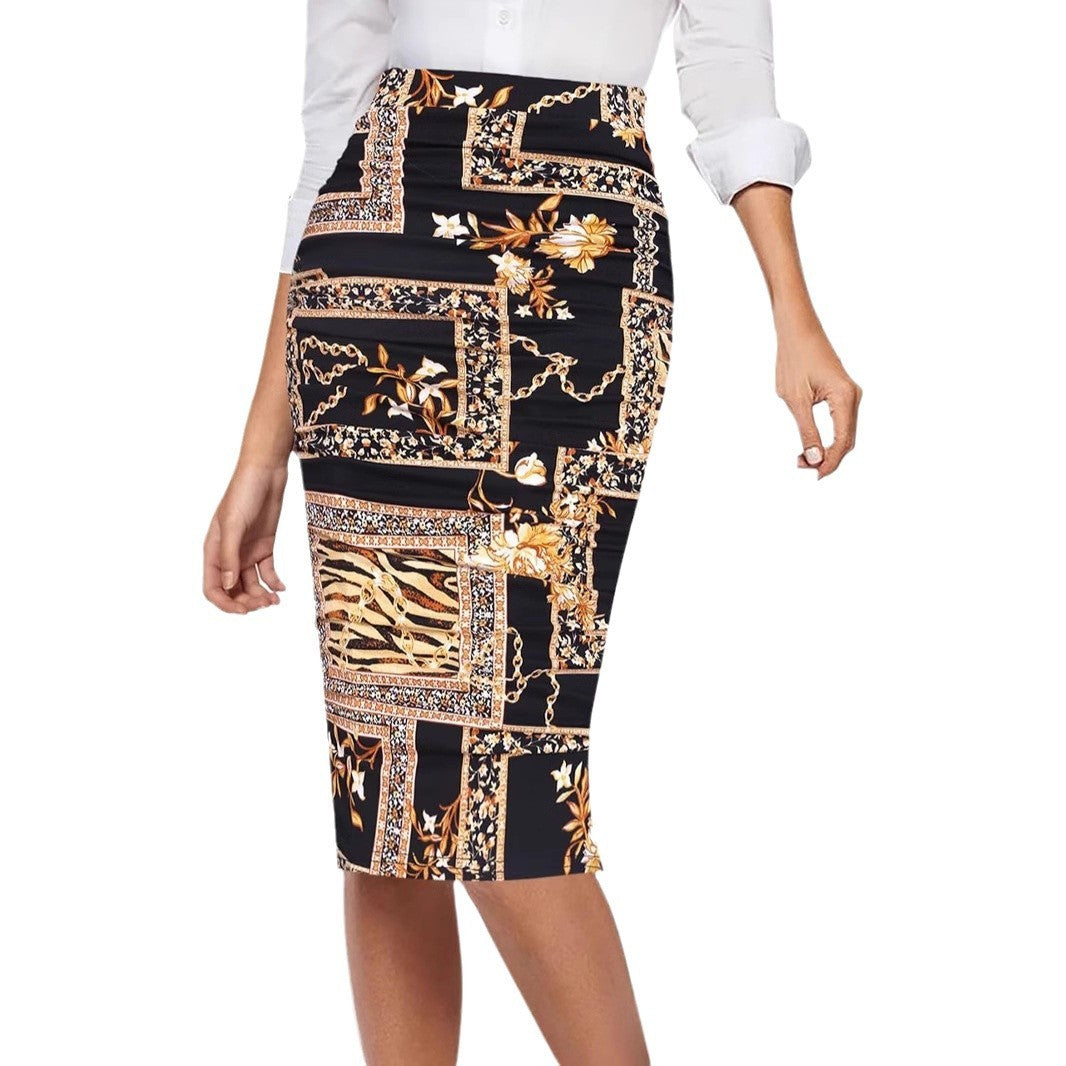 Sexy Leopard Print High Waist Skirt - Sheath Design - The Eggy's store