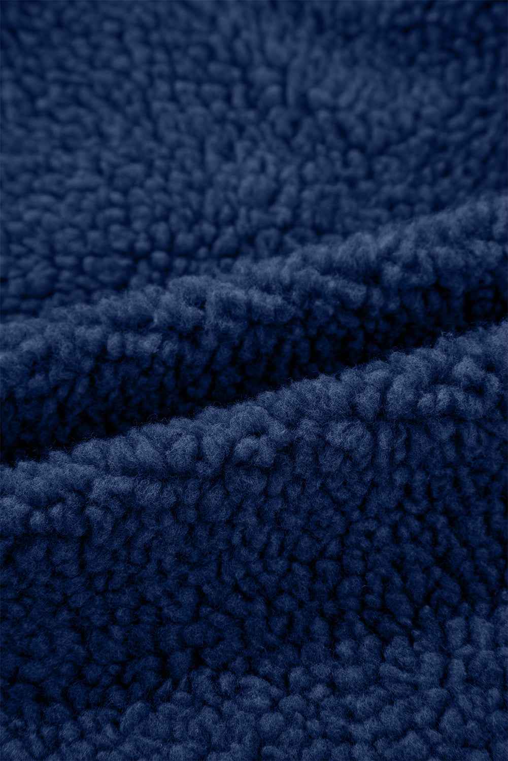 Solid Fleece Zip-Up Drawstring Pocketed Hooded Jacket