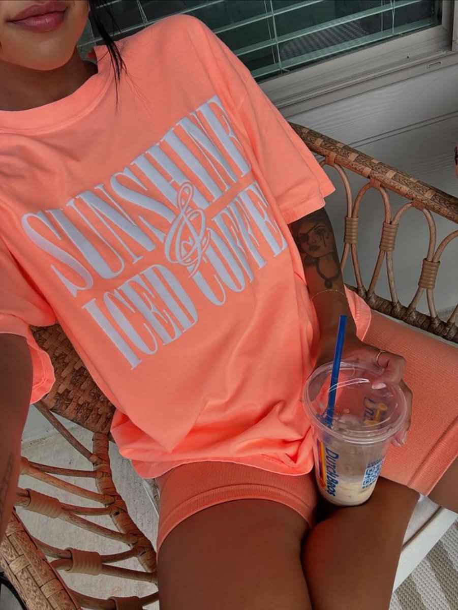 PUFF 'Sunshine & Iced Coffee' T-Shirt