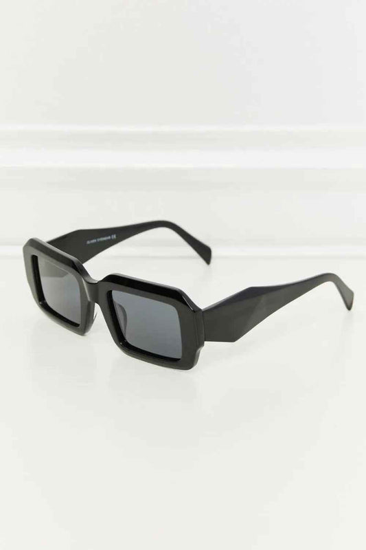 Rectangle TAC Polarized Full Rim UV400 Sunglasses