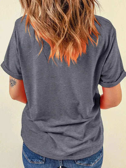 Plus Size Spooky Season Halloween Graphic T Shirt