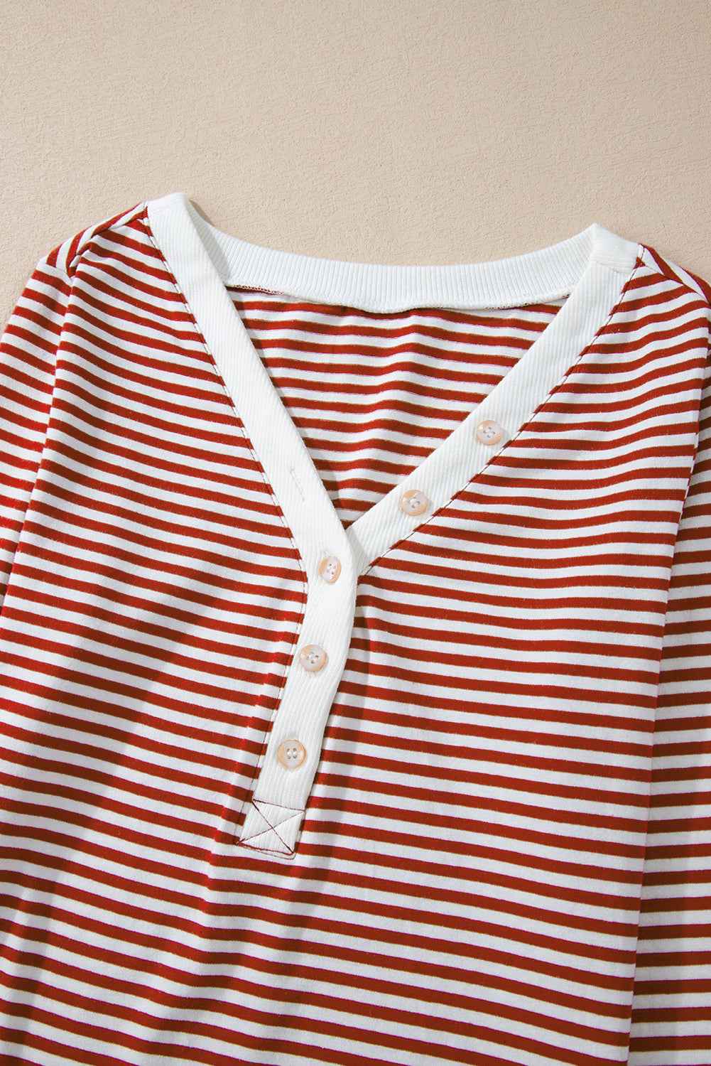 Stripe Top and Pants Christmas Lounge Set