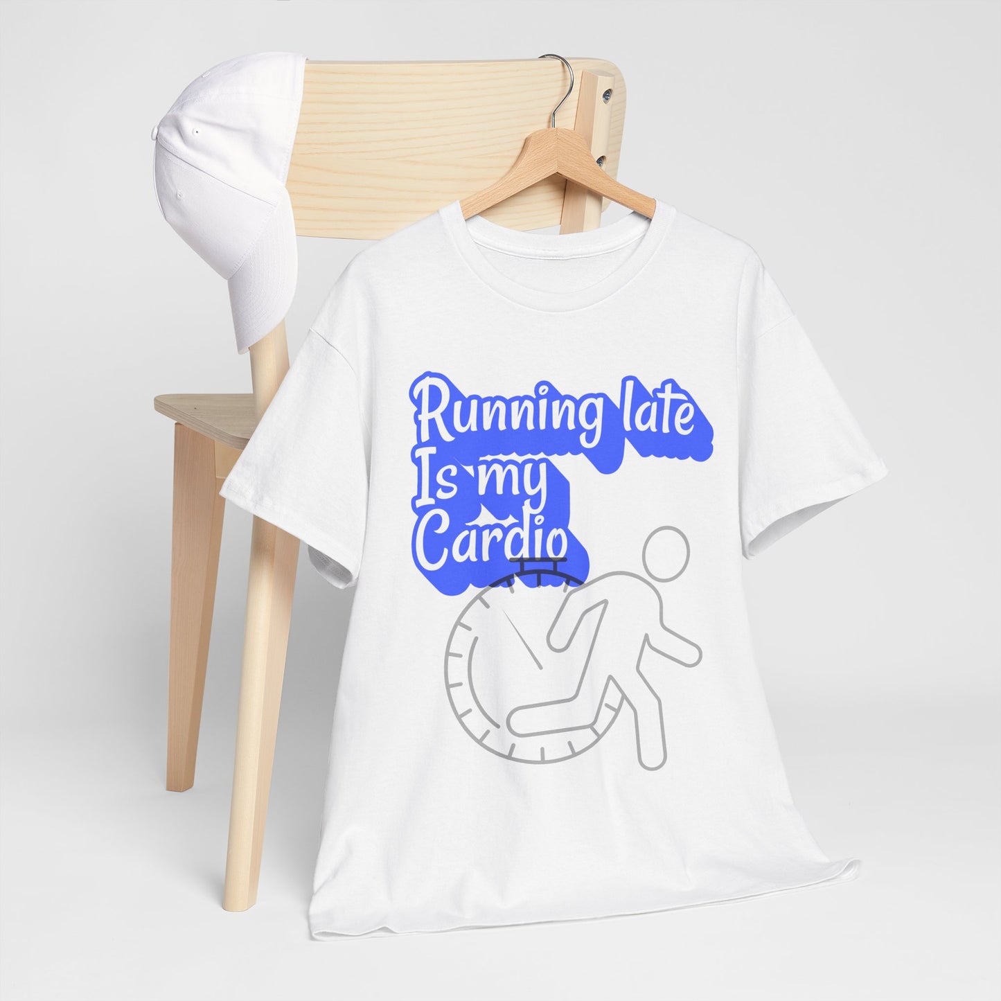 Running Late Adult T-shirt