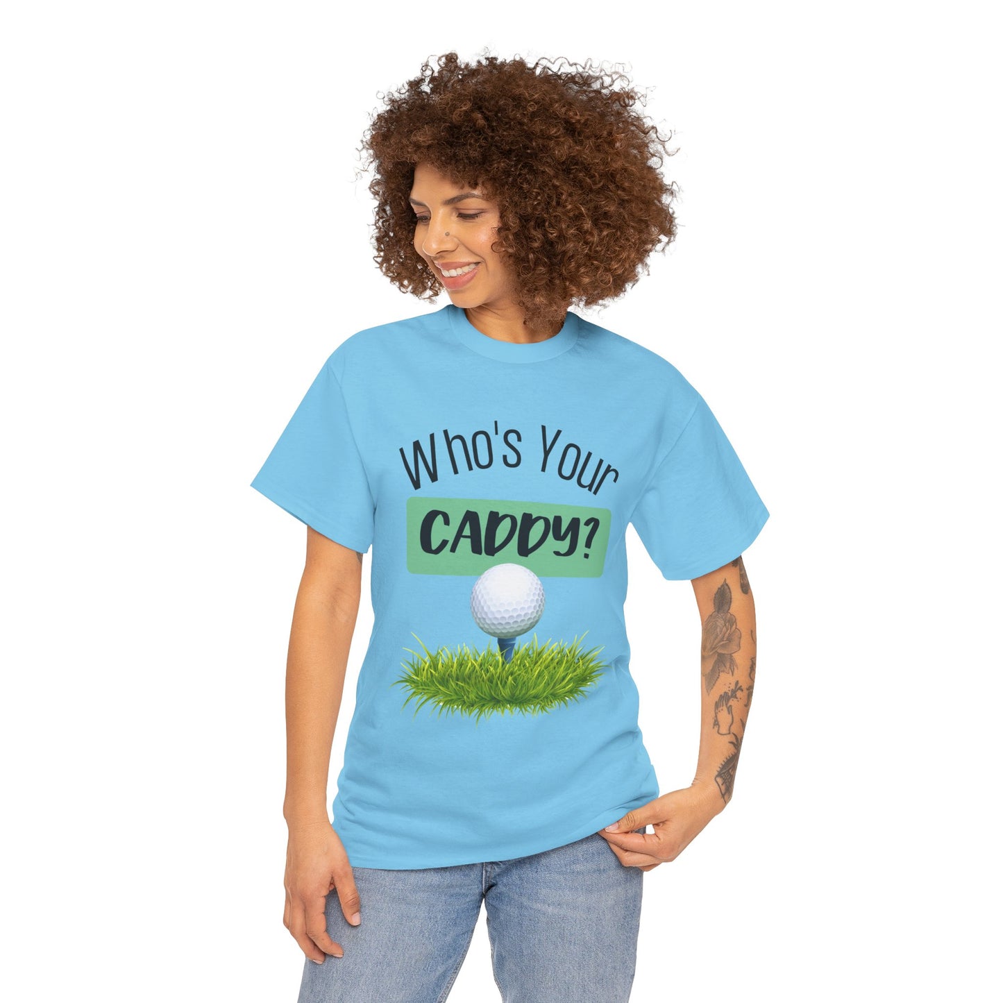 Golf Women's T-Shirt Funny Caddy Short Sleeve Shirt