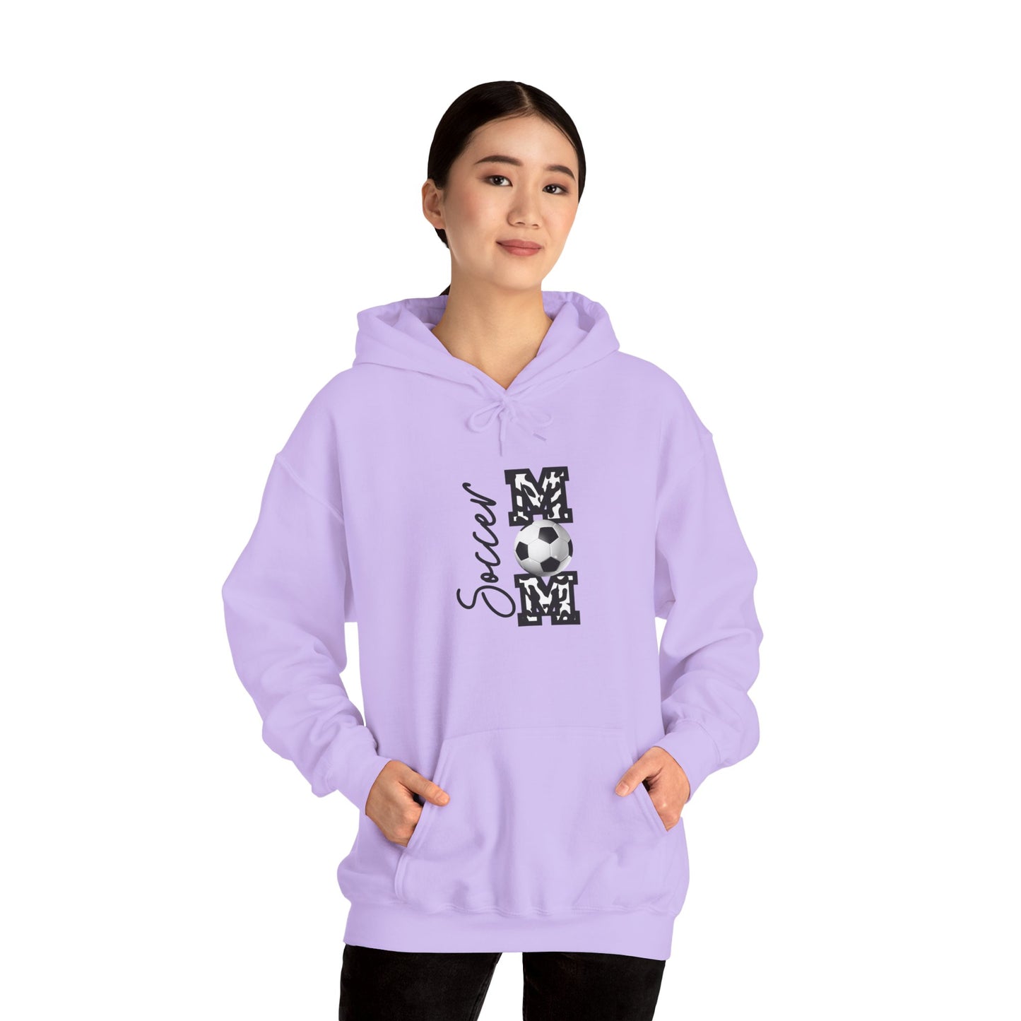Soccer Mom:  Adult Hooded Sweatshirt