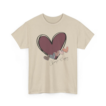 Choose Happy Women's T-Shirt – Spread Joy with Every Wear
