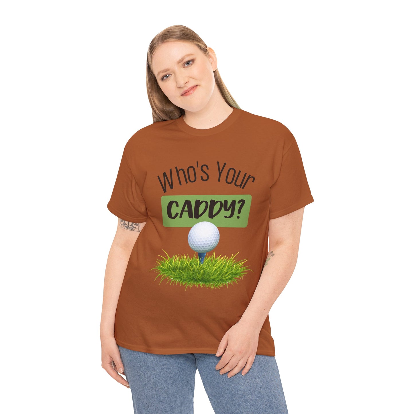 Golf Women's T-Shirt Funny Caddy Short Sleeve Shirt