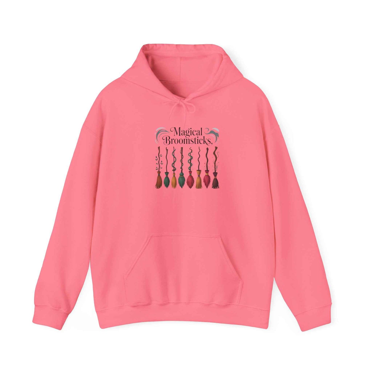 Magical Broomsticks Hoodie - Cozy Unisex Heavy Blend Sweatshirt for Wizarding Fans, Ideal for Halloween, Gifts, and [...]