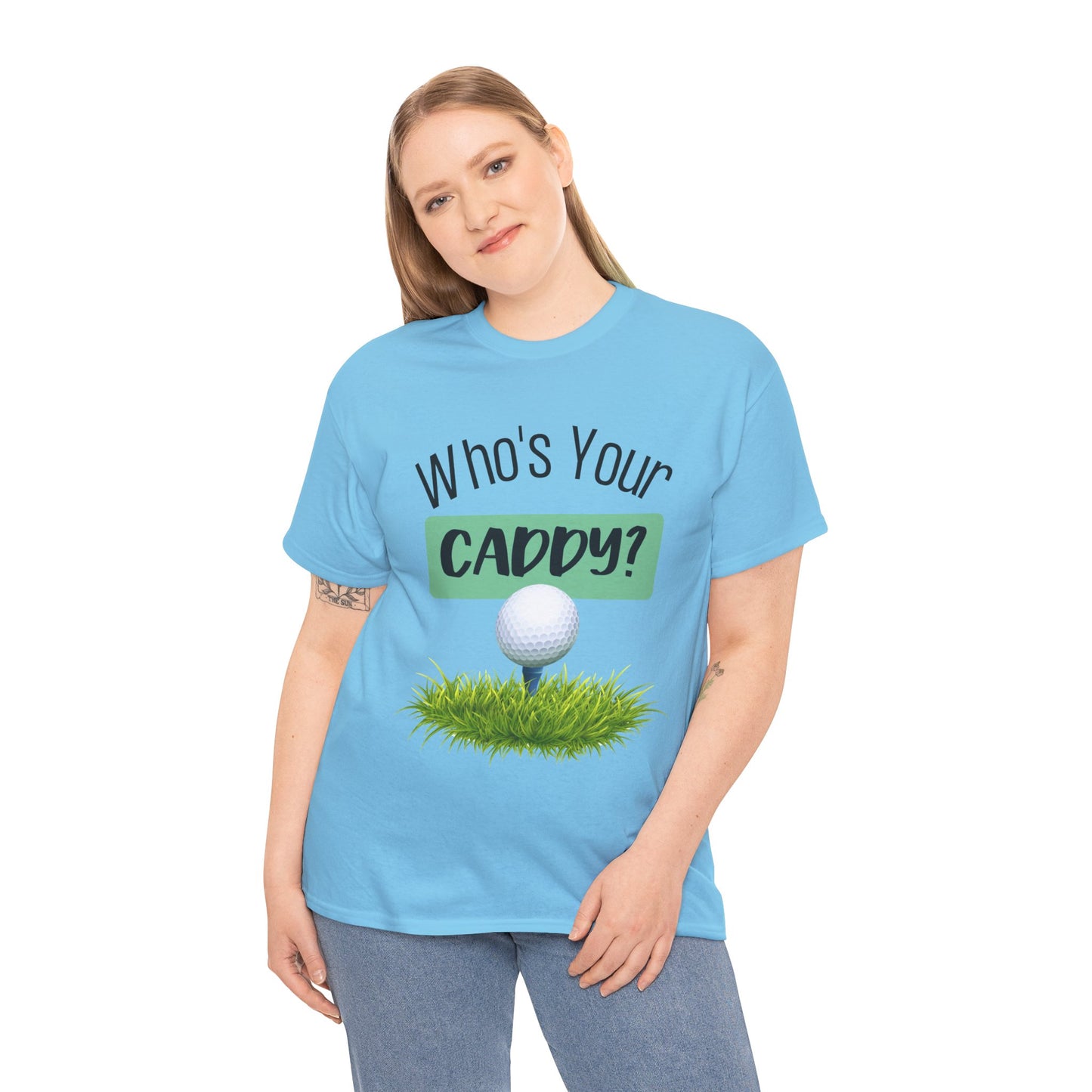 Golf Women's T-Shirt Funny Caddy Short Sleeve Shirt