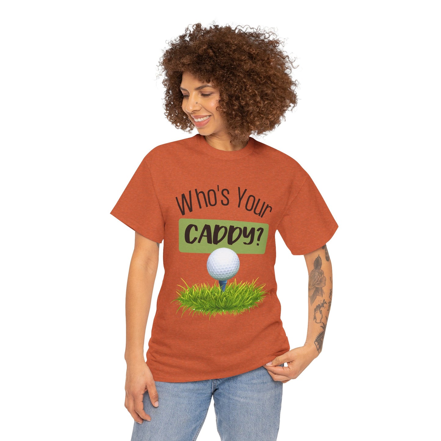 Golf Women's T-Shirt Funny Caddy Short Sleeve Shirt