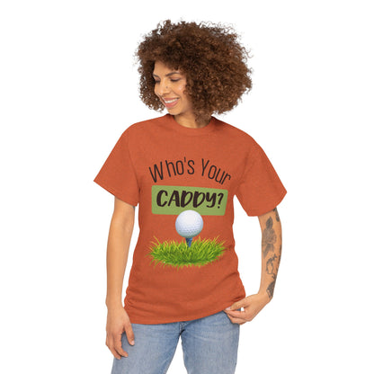 Golf Women's T-Shirt Funny Caddy Short Sleeve Shirt