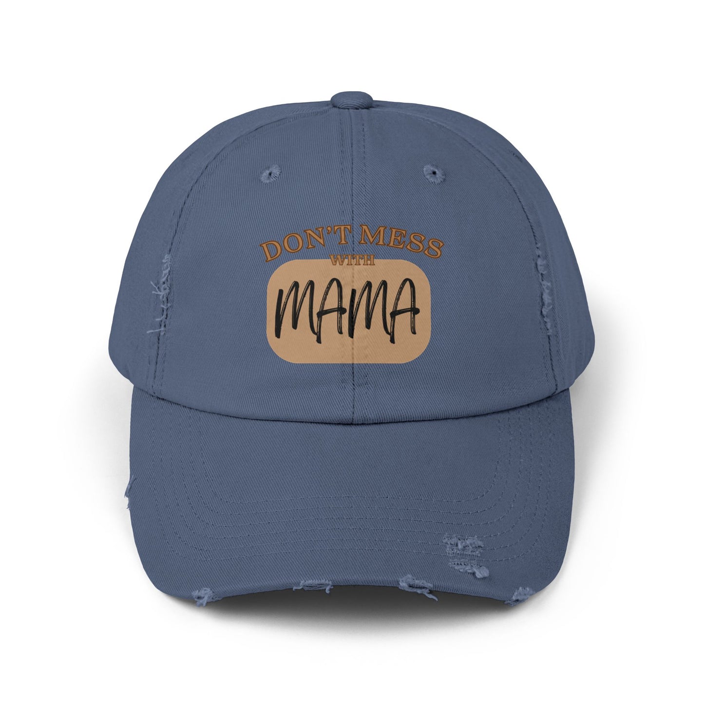 Mama Adult Distressed Hat - Stylish Comfort for Everyone