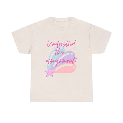 The Assignment Adult T-Shirt - Understood the Assignment Design - The Eggy's store
