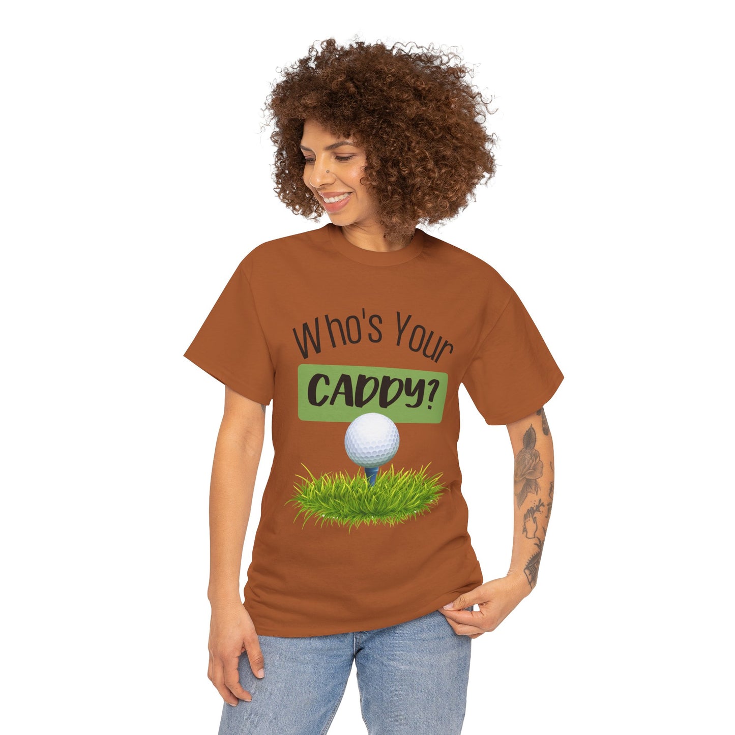 Golf Women's T-Shirt Funny Caddy Short Sleeve Shirt