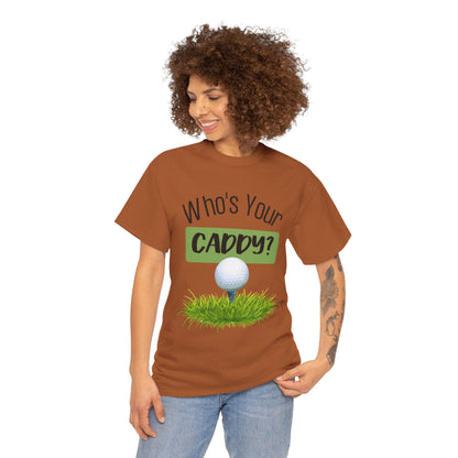 Golf Women's T-Shirt Funny Caddy Short Sleeve Shirt