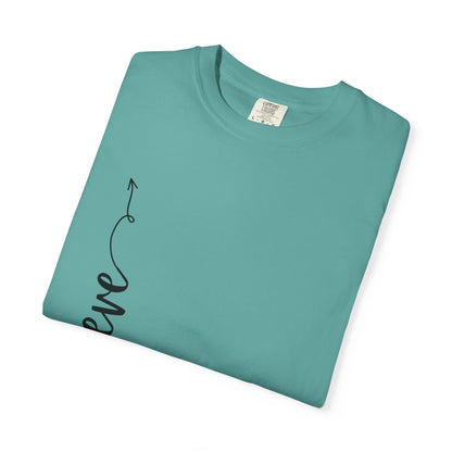 Believe Women's T-shirt for Adults - Inspirational Apparel - The Eggy's store
