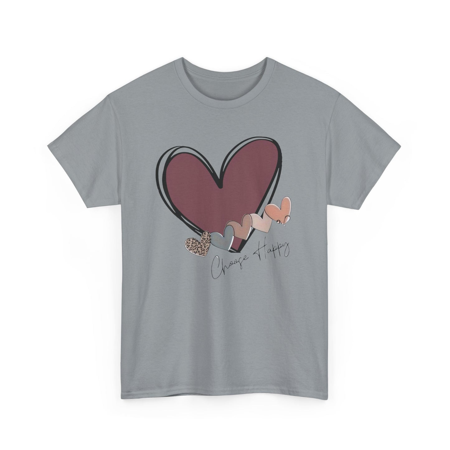 Choose Happy Women's T-Shirt – Spread Joy with Every Wear